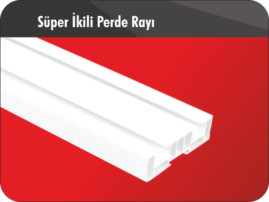 Süper ikili Perde Rayı