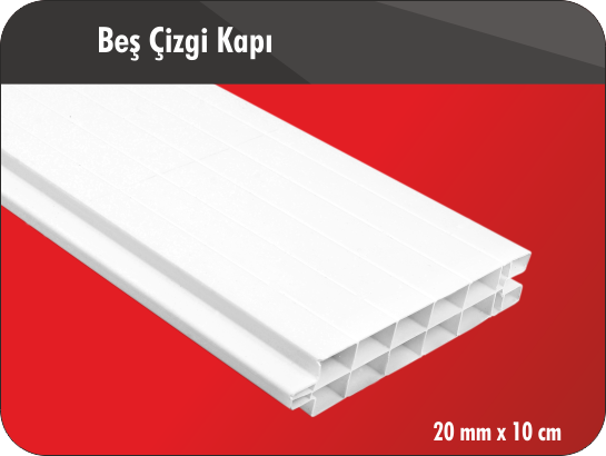 Beş Çizgi Kapı Lambri
